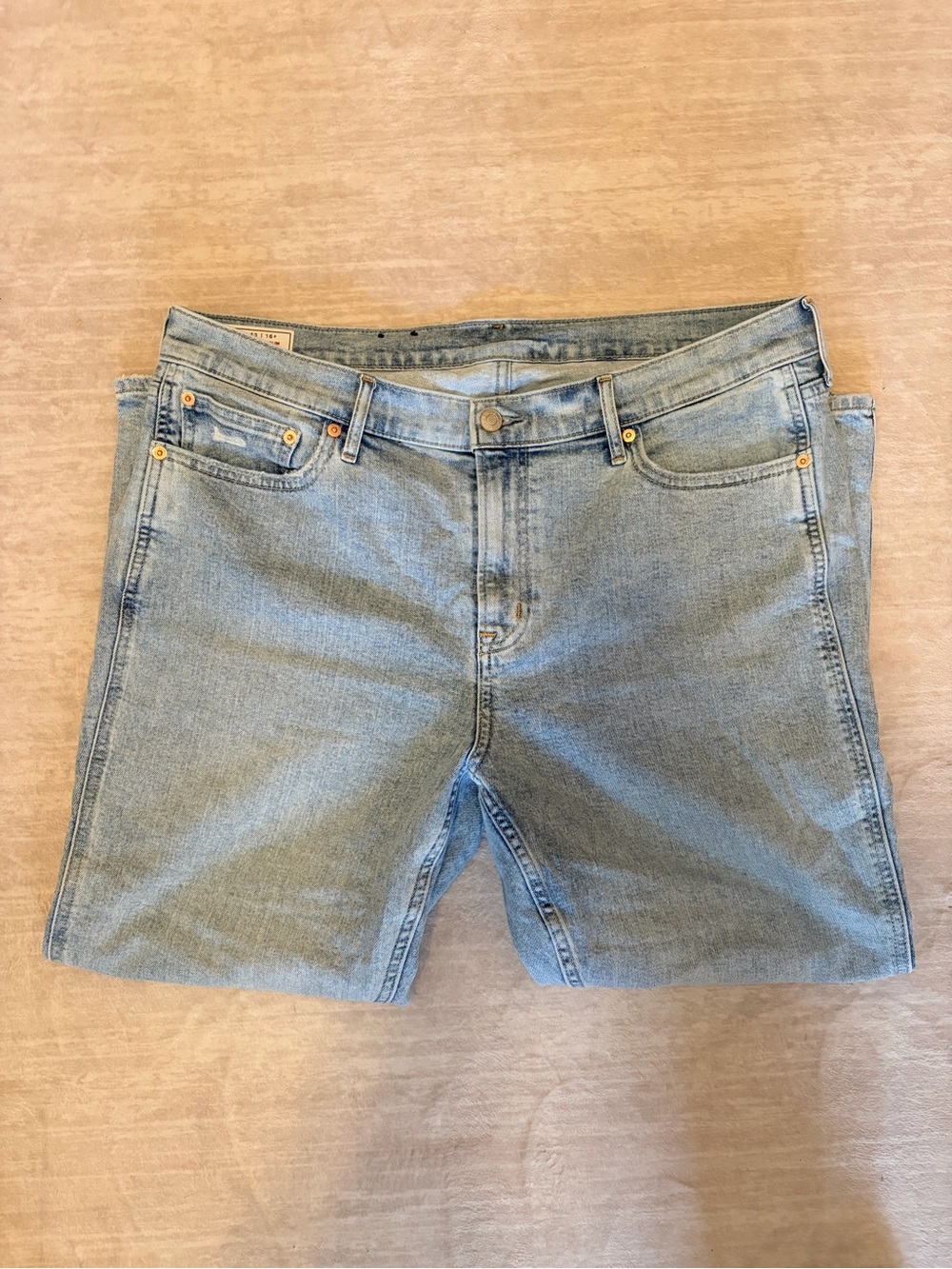Light Blue Womens Denim Jeans - Classic Straight Fit